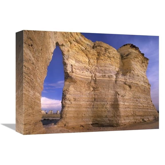 Global Gallery  Arch in Monument Rocks National Landmark - Kansas Art Print - Tim Fitzharris
