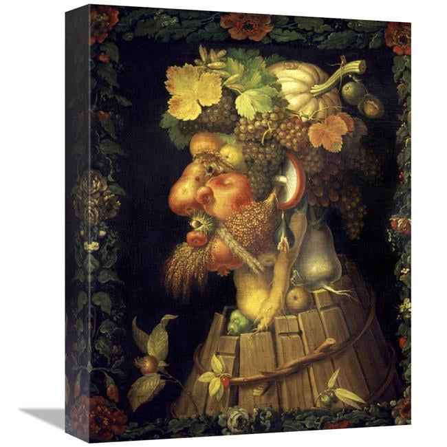 Global Gallery Autumn Art Print - Giuseppe Arcimboldo - Walmart.com