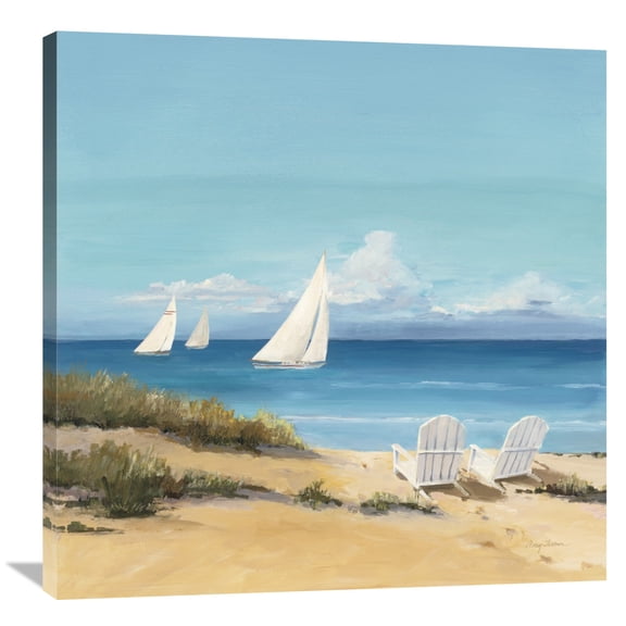 Global Gallery Avery Tillmon 'Setting Sail' Canvas Wall Art