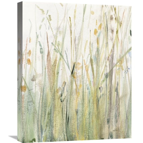 Global Gallery Avery Tillmon 'Spring Grasses I Crop' Canvas Wall Art