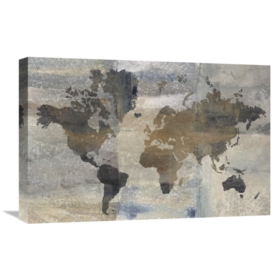 Global Gallery Avery Tillmon 'Stone World' Canvas Wall Art