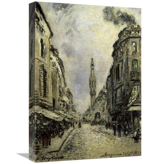 Global Gallery Avignon Art Print - Johan Barthold Jongkind
