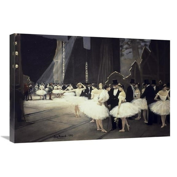 Global Gallery  Backstage at the Opera Art Print - Jean Beraud