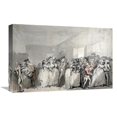 thumbnail image 1 of Global Gallery  Box-Lobby Loungers Art Print - Thomas Rowlandson, 1 of 1