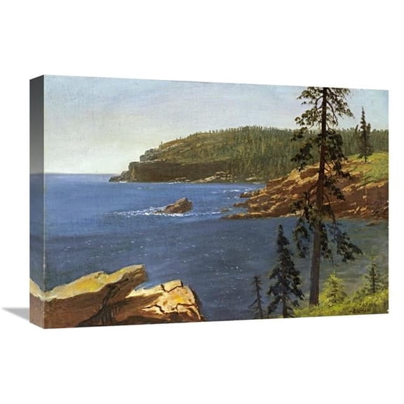 Global Gallery California Coast Art Print - Albert Bierstadt - 22in.