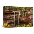 thumbnail image 1 of Global Gallery  Cascades Tumbling 110 ft. at Emerald Pools - Zion National Park - Utah Art Print - Tim Fitzharris, 1 of 1