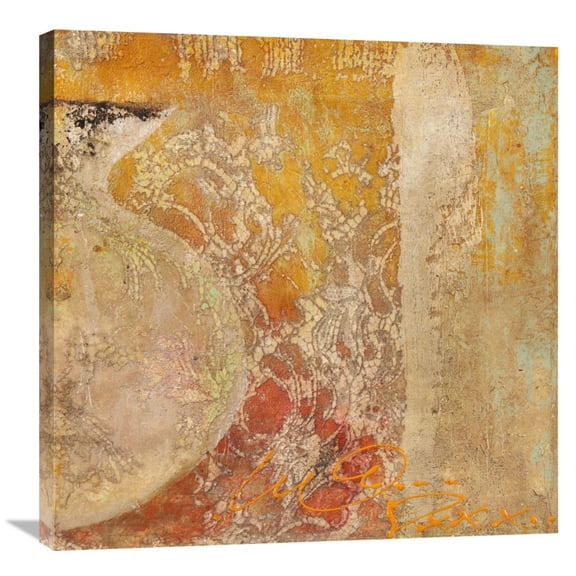 Global Gallery Charaka Simoncelli,'Dharma II' Stretched Canvas Artwork
