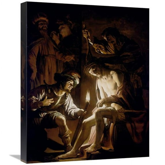 Global Gallery Christ Crowned with Thorns Art Print - Gerrit Van Honthorst