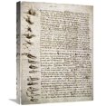 thumbnail image 1 of Global Gallery  Codex Leicester - Water Flow Art Print - Leonardo Da Vinci, 1 of 1