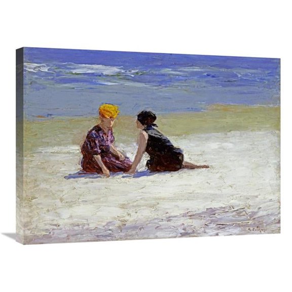 Global Gallery Confidences Art Print - Edward Henry Potthast