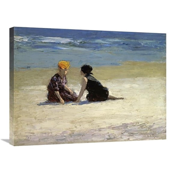 Global Gallery Confidences Art Print - Edward Henry Potthast