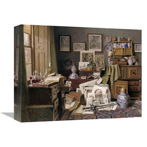 Global Gallery Corner of a Study Art Print