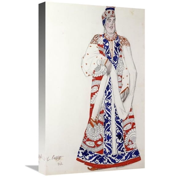 Global Gallery Costume Design for the Production Moskwa Art Print