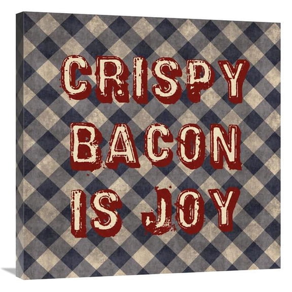 Global Gallery  Crispy Bacon is Joy Art Print