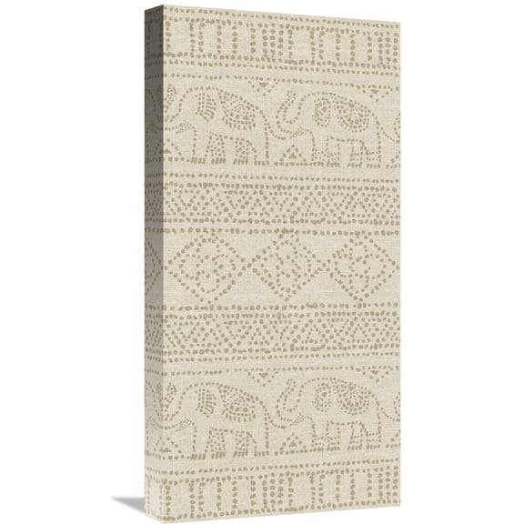 Global Gallery Daphne Brissonnet 'Batik I Patterns' Canvas Wall Art