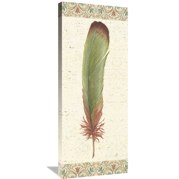 Global Gallery Daphne Brissonnet 'Feather Tales VI' Canvas Wall Art