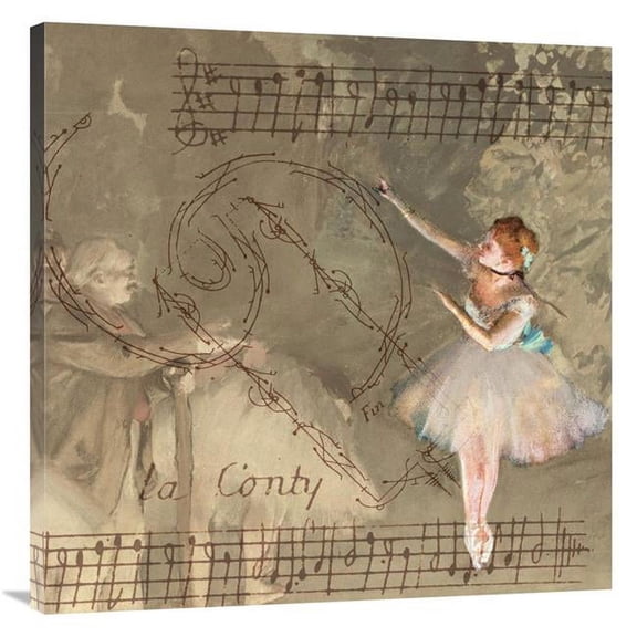 Global Gallery  Degas Dancers Collage 1 Art Print - BG.Studio