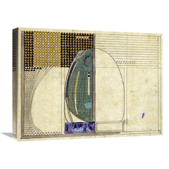 Global Gallery  Design - 1916 for W.J Bassett-Lowke Esq Art Print - Charles Rennie Mackintosh