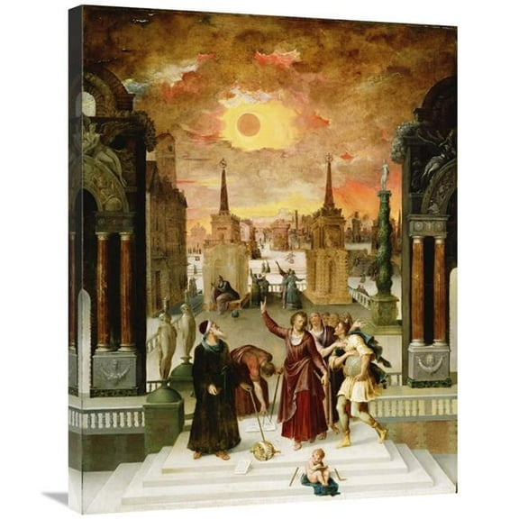 Global Gallery Dionysius the Areopagite Converting the Pagan Philosophers Art Print
