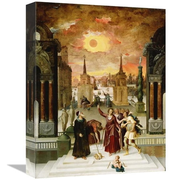 Global Gallery Dionysius the Areopagite Converting the Pagan Philosophers Art Print