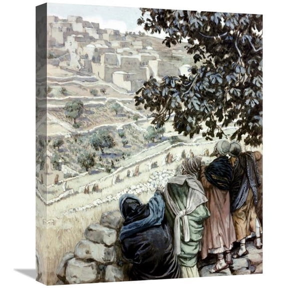 Global Gallery  Disciples Pluck Corn on the Sabbath Art Print - James Tissot