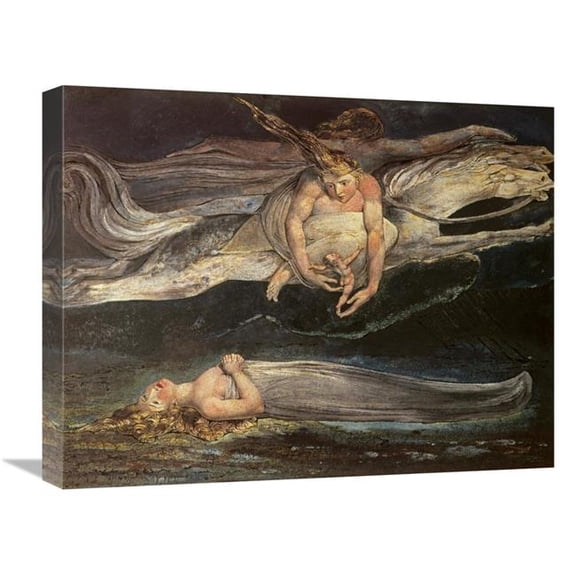 Global Gallery Divine Comedy - Pity 19th C. Art Print - William Blake