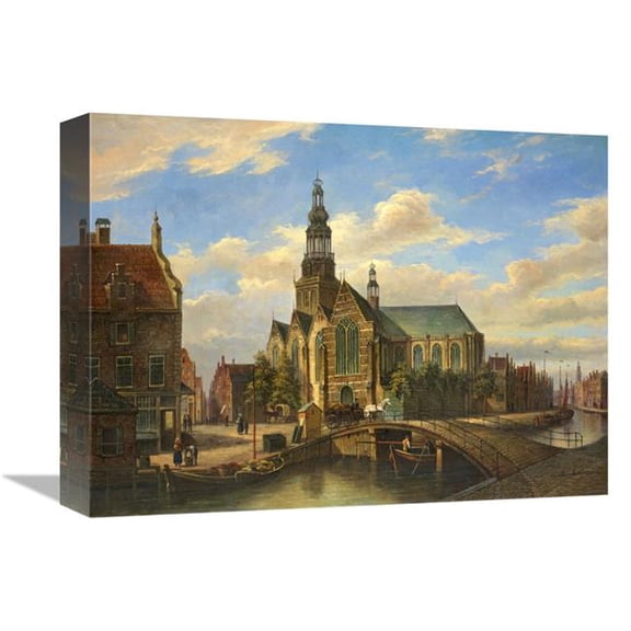 Global Gallery Dutch Bridge Art Print - Jackson - 12in. x 16in.
