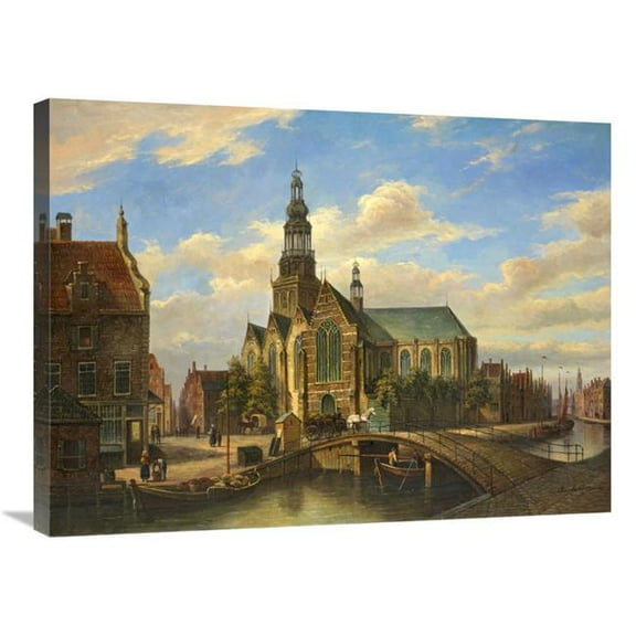 Global Gallery Dutch Bridge Art Print - Jackson - 24in. x 32in.