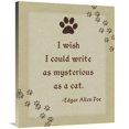 thumbnail image 1 of Global Gallery GCS-398808-2835-142 28 x 35 in. Edgar Allen Poe - Mysterious Art Print - BG.Studio, 1 of 1