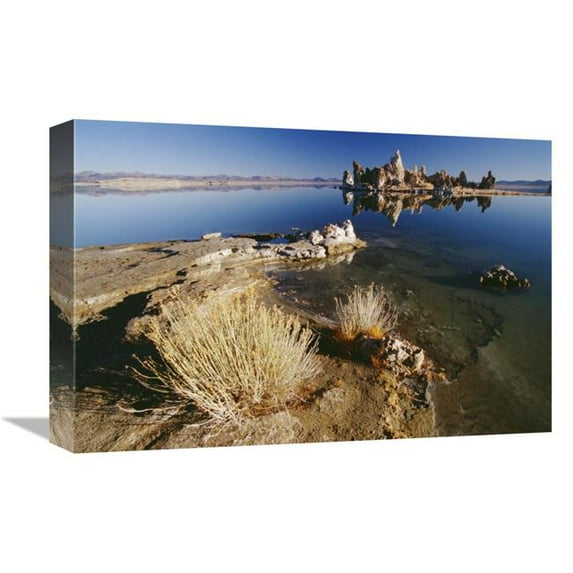 Global Gallery Eroded Tufa Formations Along Shore of Mono Lake - California Art Print