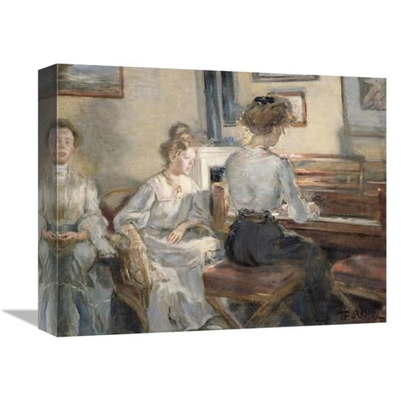 Global Gallery  Evening Music Art Print 16 in.