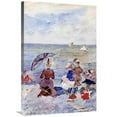 thumbnail image 1 of Global Gallery  Figures on the Beach Art Print - Maurice Brazil Prendergast 36 in., 1 of 1
