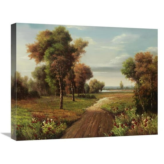 Global Gallery Fisherman Trail Art Print - Lazzara - 20in. x 24in.