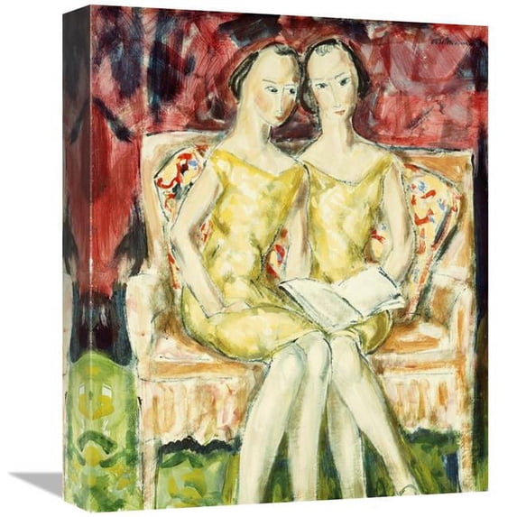 Global Gallery Flappers Art Print - Alfred Henry Maurer