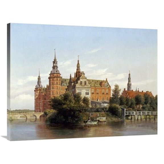 Global Gallery  Frederiksborg Castle - Denmark Art Print