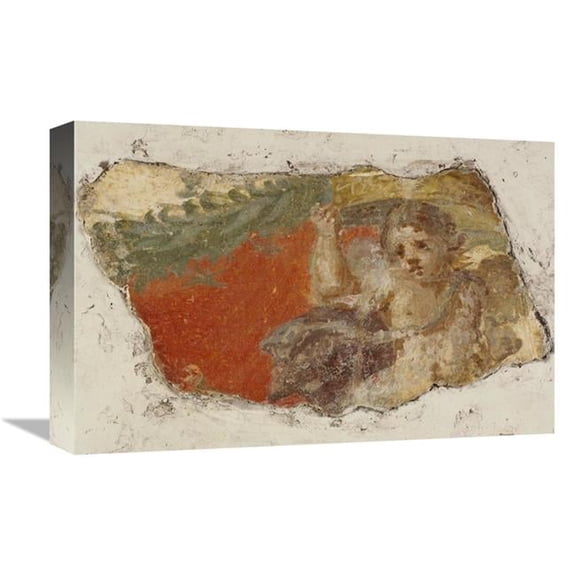 Global Gallery  Fresco Fragment Art Print - Unknown 1st Century Roman Artisan