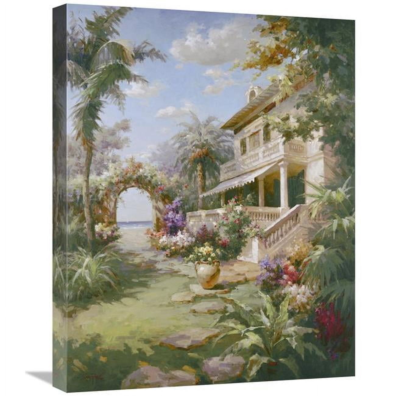 Global Gallery GCS-121374-2024-142 20 x 24 in. Garden Estate Art Print ...