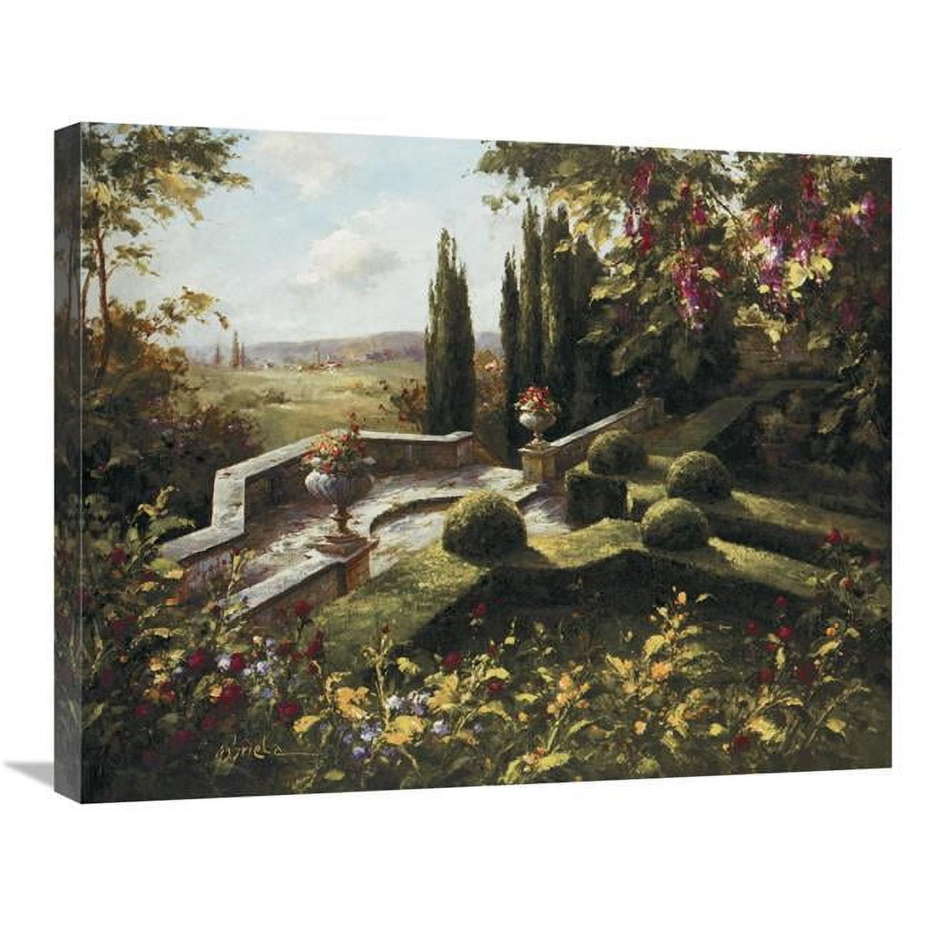 Global Gallery GCS-123285-2228-142 22 x 28 in. Mystic Garden I Art ...