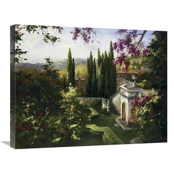 Global Gallery GCS-123288-2228-142 22 x 28 in. Mystic Garden II Art Print - Gabriela