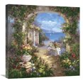 thumbnail image 1 of Global Gallery GCS-124187-2424-142 24 x 24 in. Mediterranean Arches II Art Print - Gabriela, 1 of 1