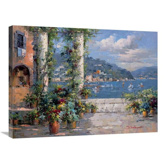 Global Gallery GCS-124200-2432-142 24 x 32 in. Hillside VIew II Art Print - Jackson