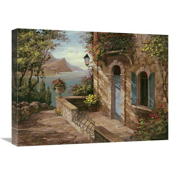 Global Gallery GCS-124343-1824-142 18 x 24 in. Amalfi Coast II Art Print - Vladimir
