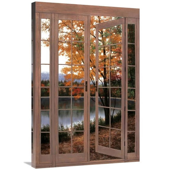 Global Gallery GCS-126368-2436-142 24 x 36 in. Autumn Threshold Art Print - Diane Romanello