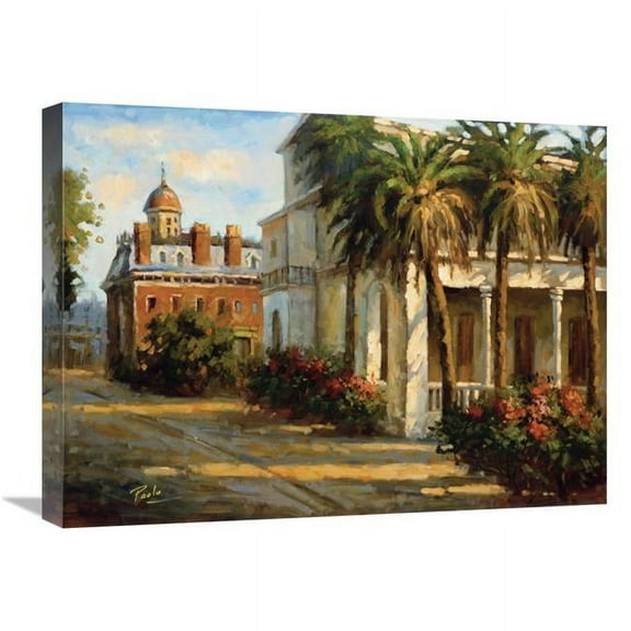 Global Gallery GCS-126680-1824-142 18 x 24 in. Casa De Palmera Art Print - Bolo