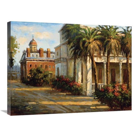 Global Gallery GCS-126680-2432-142 24 x 32 in. Casa De Palmera Art Print - Bolo