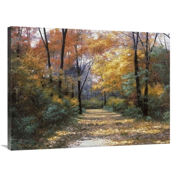 Global Gallery GCS-126715-3040-142 30 x 40 in. Autumn Road Art Print - Diane Romanello