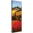 thumbnail image 1 of Global Gallery GCS-128062-1236-142 12 x 36 in. Tuscan Poppies Panel II Art Print - Parrocel, 1 of 1