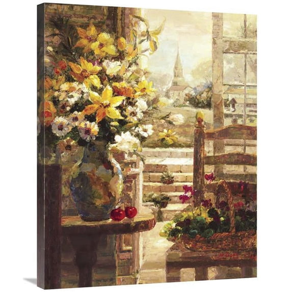 Global Gallery GCS-128076-2835-142 28 x 35 in. Jans Bouquet Art Print - Hong