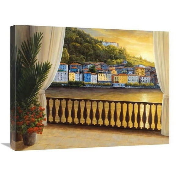 Global Gallery GCS-129766-2228-142 22 x 28 in. Italian VIew Art Print - Diane Romanello