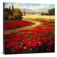 thumbnail image 1 of Global Gallery GCS-132507-3030-142 30 x 30 in. Red Poppy Trail Art Print - Hulsey, 1 of 1
